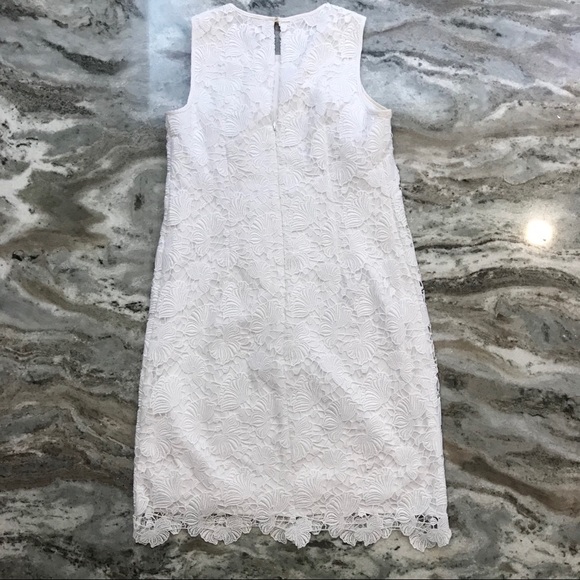 Ann Taylor White lace keyhole sundress graduation - Picture 2 of 4